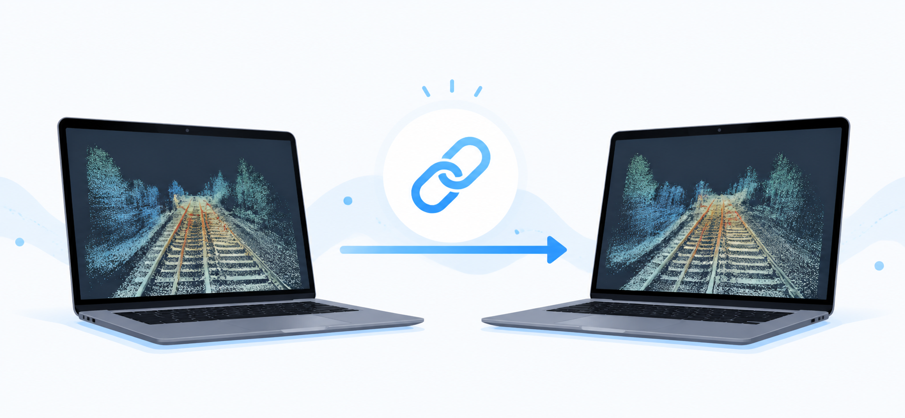 高スペックPCがなくても、共有された点群を閲覧