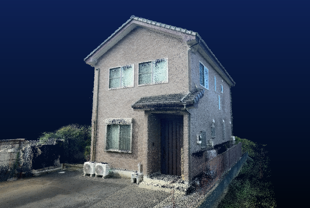 住宅・外構をまるごとスキャン