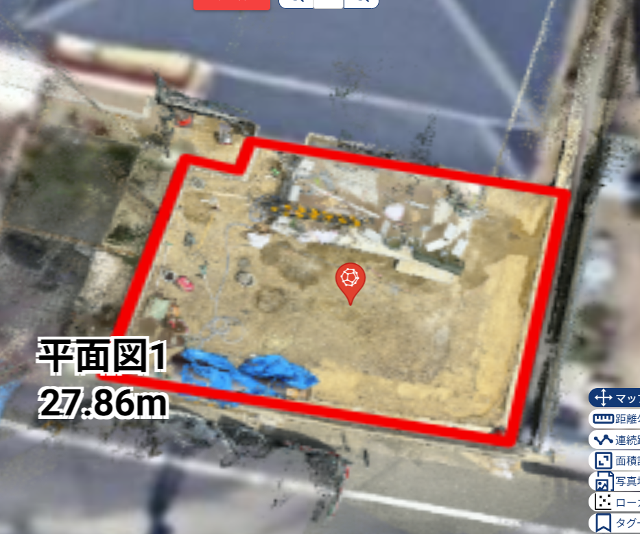 測ったデータを図面に